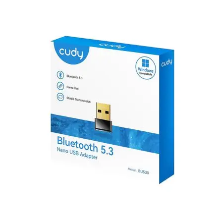 ADAPTADOR BLUETOOTH USB CUDY 5.3 PLUG AND PLAY
