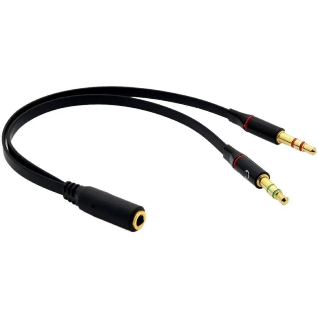 ADAPTADOR DE AUDIO 3.5MM(HEMBRA) A 3.5MM(PLUG A/MI