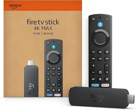 AMAZON FIRE TV STICK 4K MAX WIFI 6E 16GB