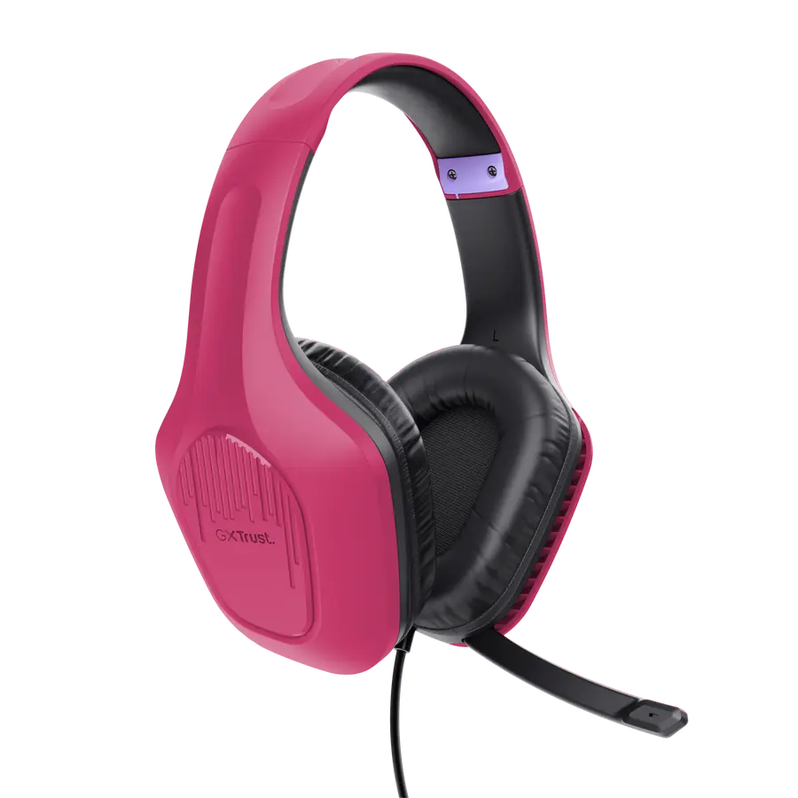 AUDIFONO TRUST GXT 415P ZIROX PARA PC ROSADO  24992