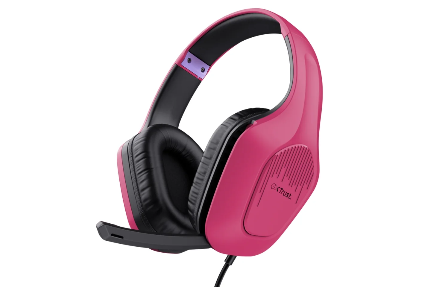 AUDIFONO TRUST GXT 415P ZIROX PARA PC ROSADO  24992