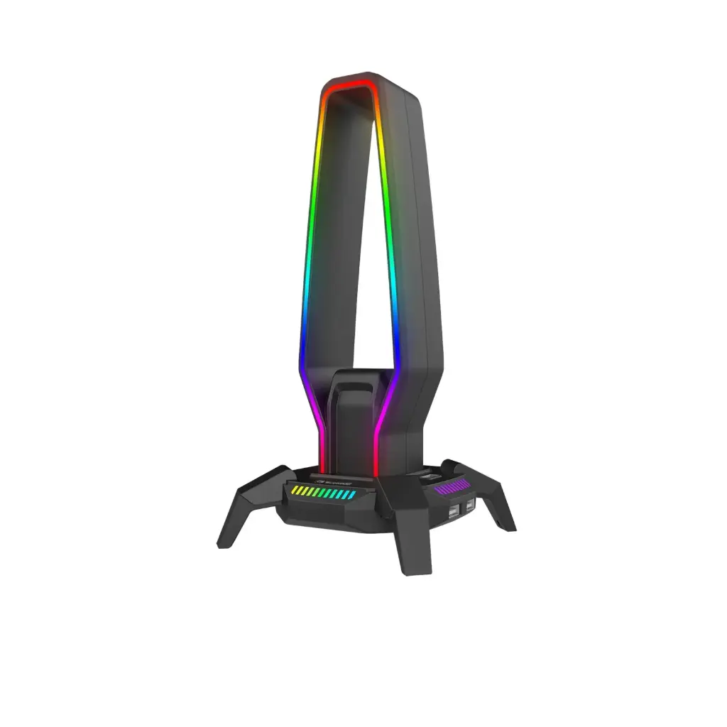 BASE PARA AUDIFONOS SCORPION HZ-10 RGB USB