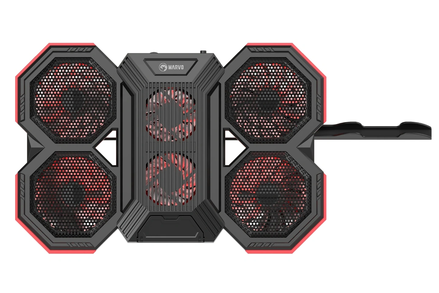 BASE PARA LAPTOP MARVO ATLAS 60 SCORPION FN-41 17.3" RED