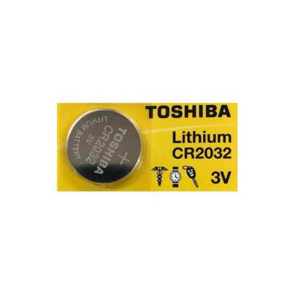 BATERIA TOSHIBA LITHIUM CR2032 3V