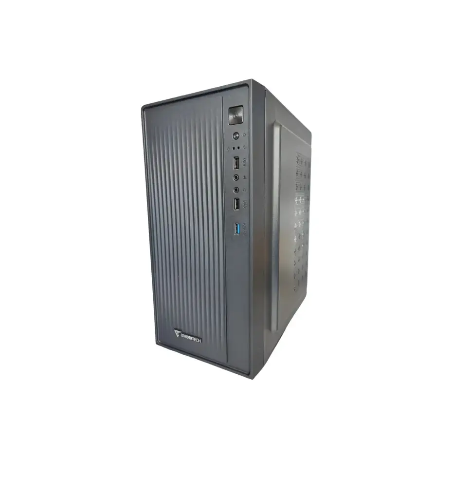 CASE LEADERTECH MICRO ATX M10 CON FUENTE DE PODER 