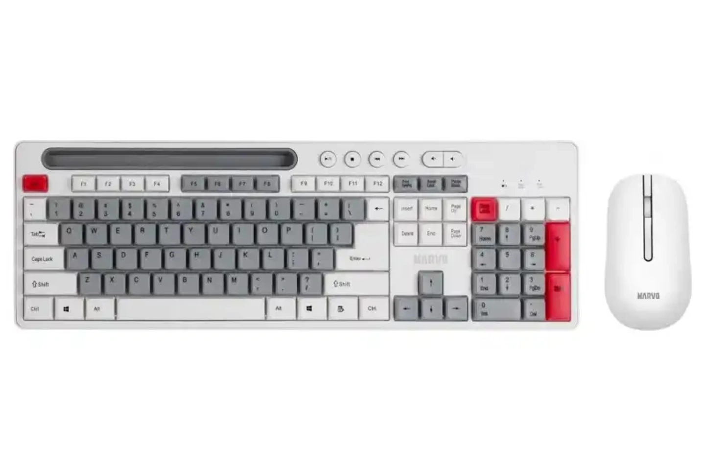 COMBO MOUSE Y TECLADO MARVO WS009 INALAMBRICO 2.4Ghz
