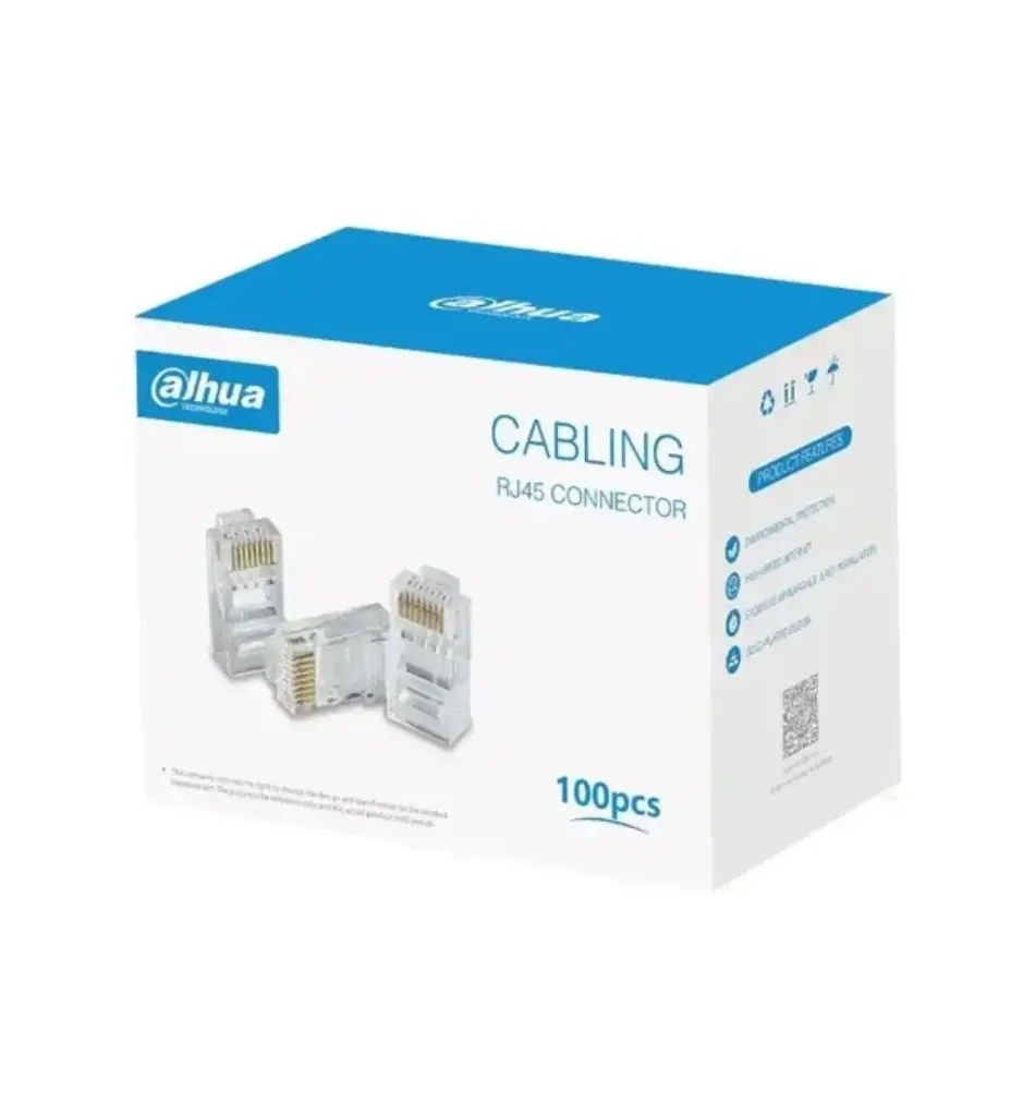 CONECTOR RJ45 CAT6  DAHUA 100UNID