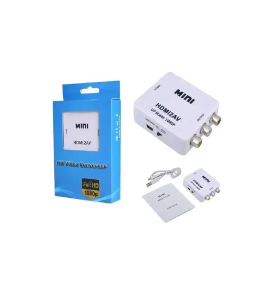 CONVERTIDOR HDMI A RCA - CAJITA