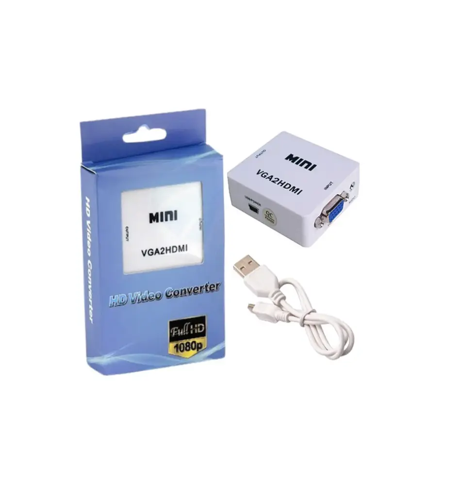 CONVERTIDOR HDMI A VGA - CAJITA