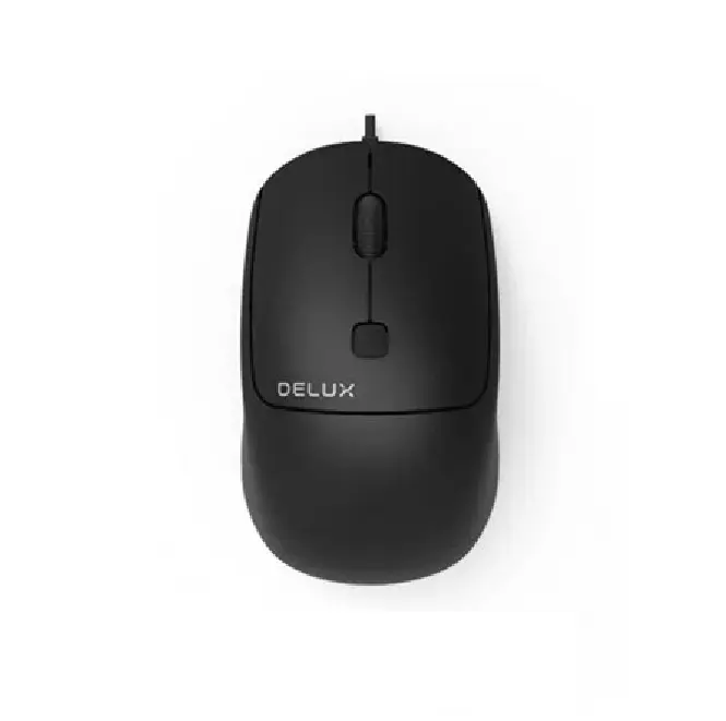 DELUX MOUSE USB M320BU BLACK