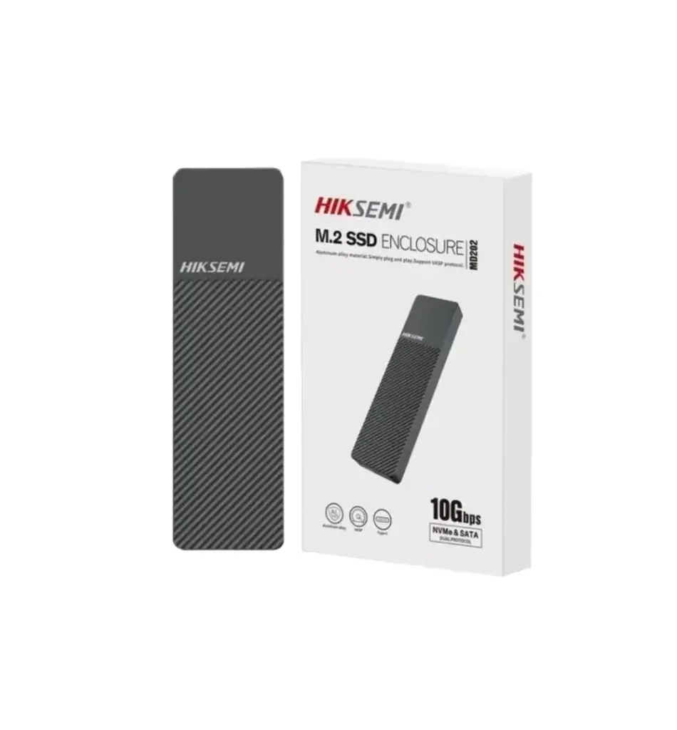 ENCLOSURE HIKSEMI USB 3.2 TIPO C M.2 NVME SATA