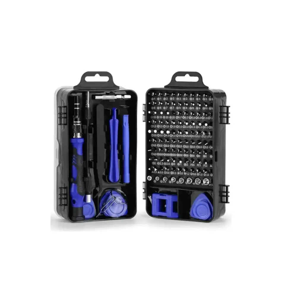 KIT DE HERRAMIENTAS  115 EN 1 CALAX