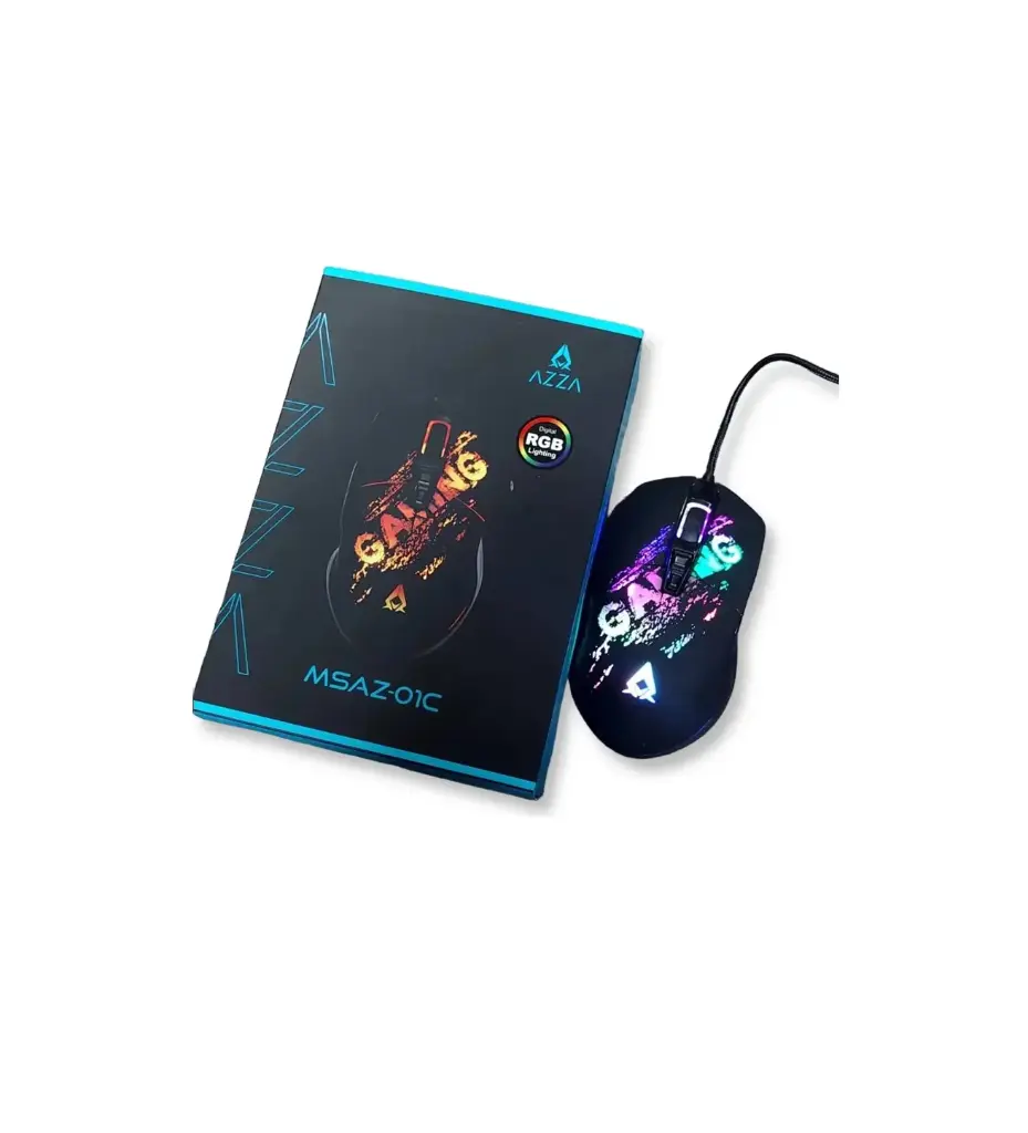 MOUSE GAMING AZZA RGB MSAZ-01C