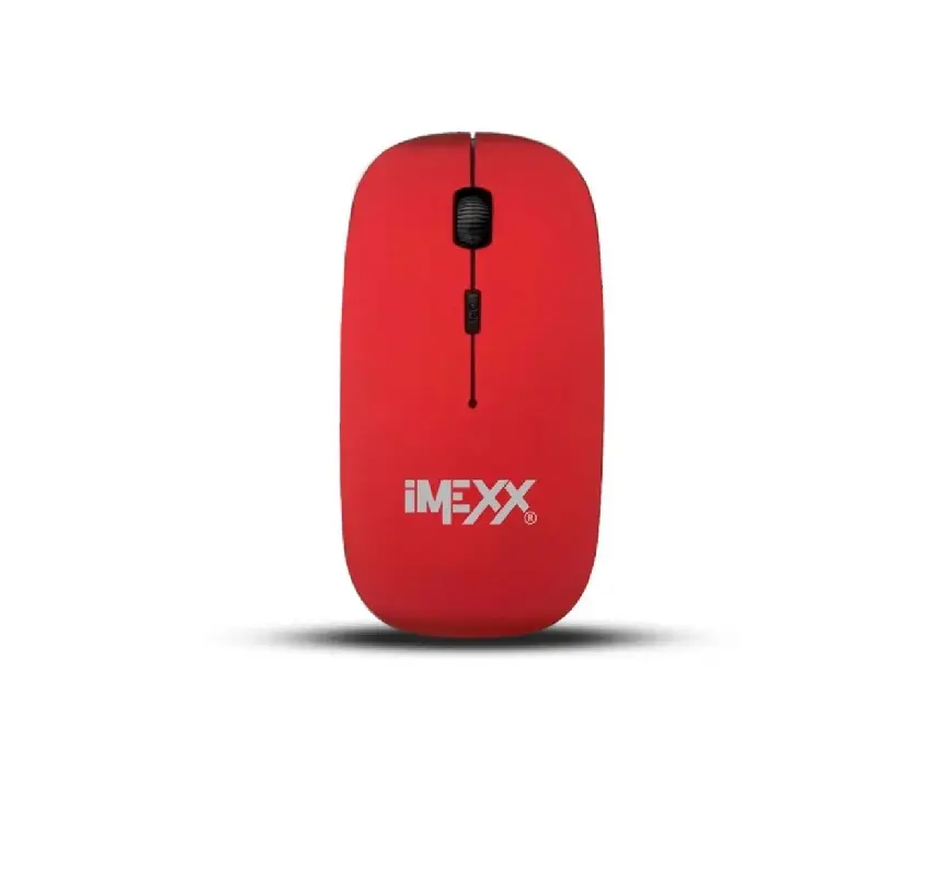 MOUSE INAL IMEXX 1200dpiULTRA SLIM 26302 BLACK-RED