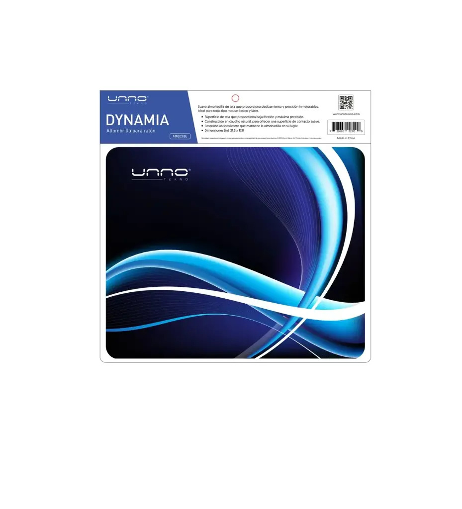 MOUSE PAD UNNO DYNAMIA AZUL