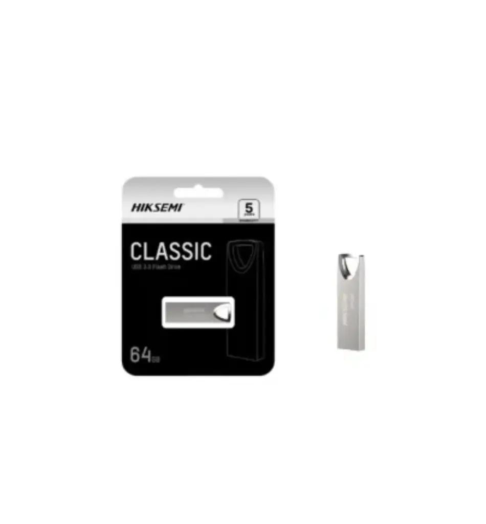 PENDRIVE HIKSEMI 64GB 3.2 DUAL U3 GRIS