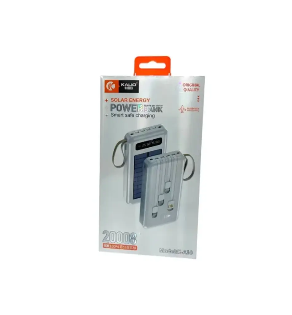POWER BANK KALIO SOLAR K-A10 20000 MAH