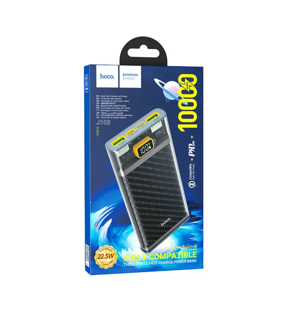 POWERBANK HOCO J103 10.000 mAh - 22.5w
