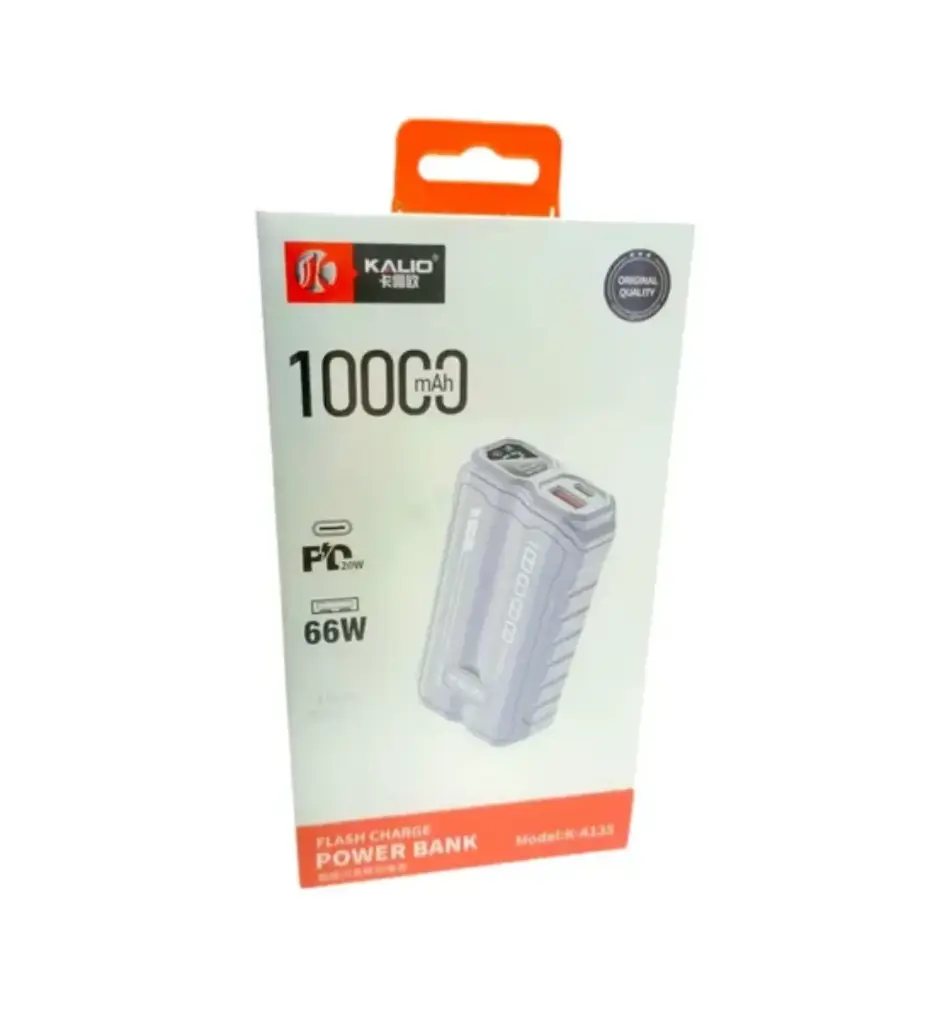POWERBANK KALIO R38A 10.000 mAh 66W