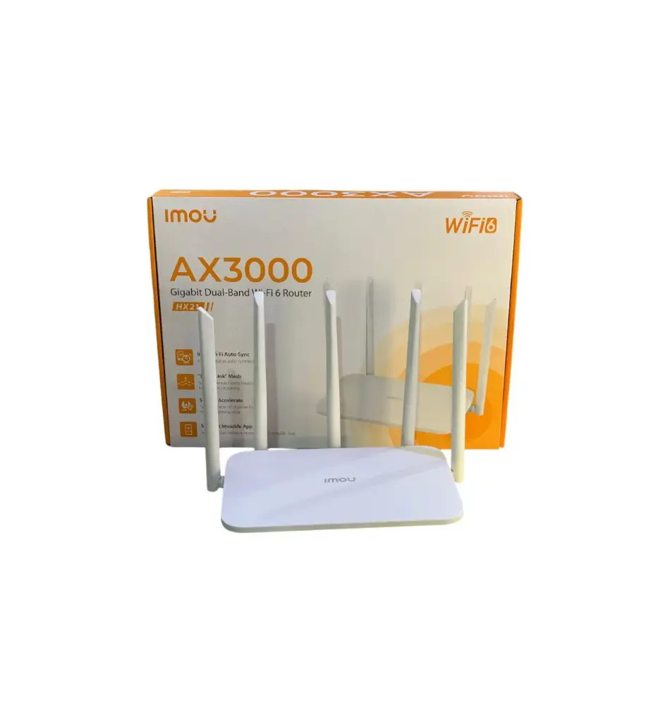 ROUTER IMOU AX3000 HX21 5 ANTENAS WiFi 6