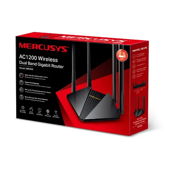 ROUTER MERCUSYS MR30G AC1200 WiFi 5