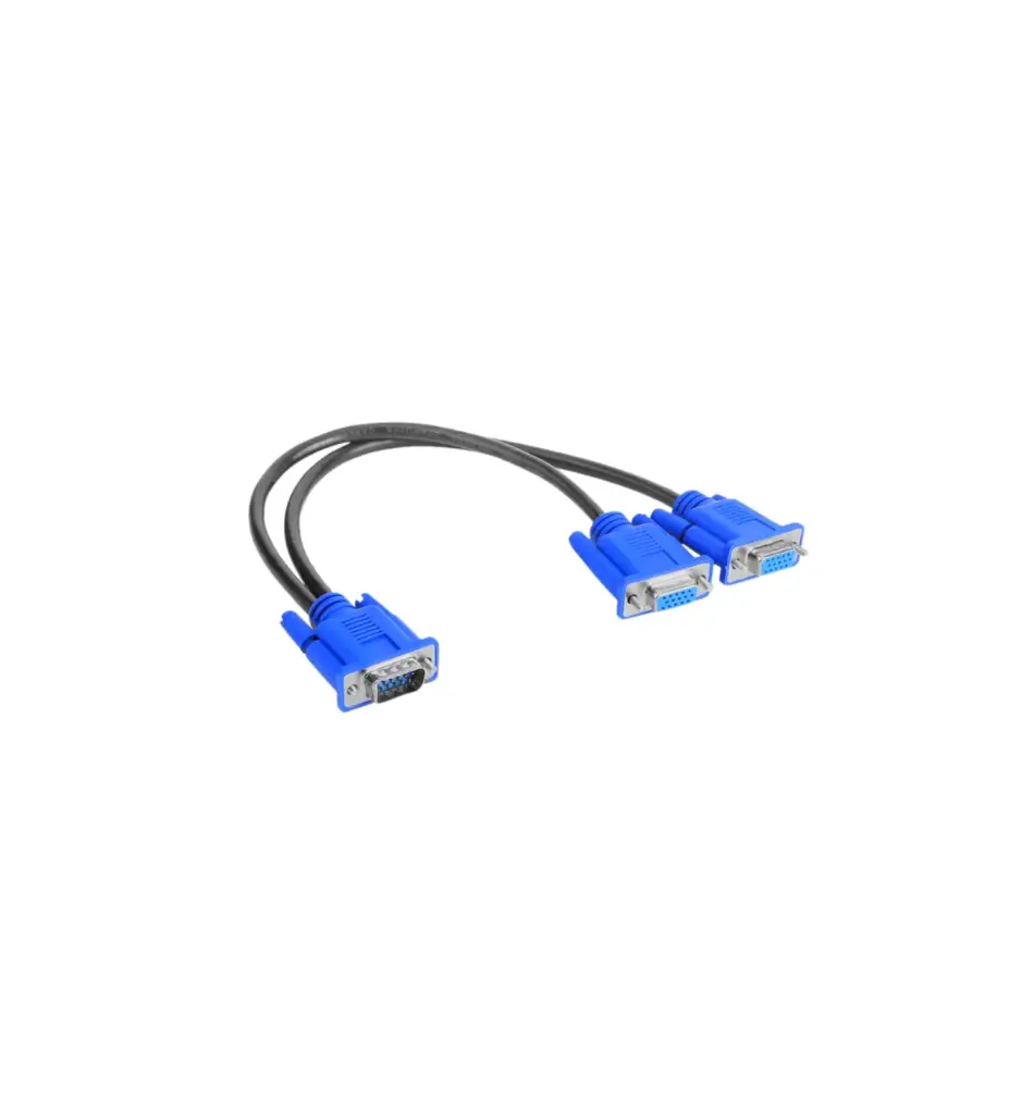 SPLITER VGA 1 MACHO X 2 HEMBRA