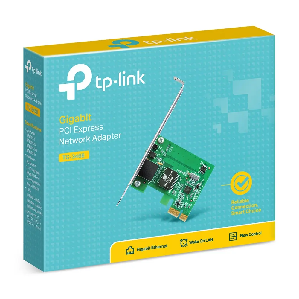 TARJETA DE RED ETHERNET TP-LINK TG-3468 PCI-E GIGABIT