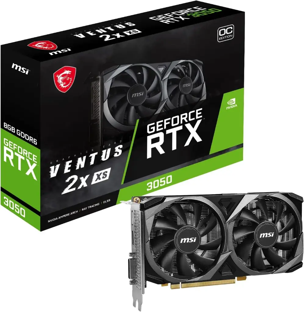 TARJETA DE VIDEO MSI GEFORCE RTX 3050  GAMING X 6GB 