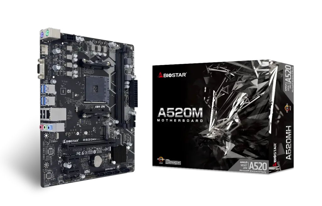 TARJETA MADRE BIOSTAR A520MHP AM4 DDR4