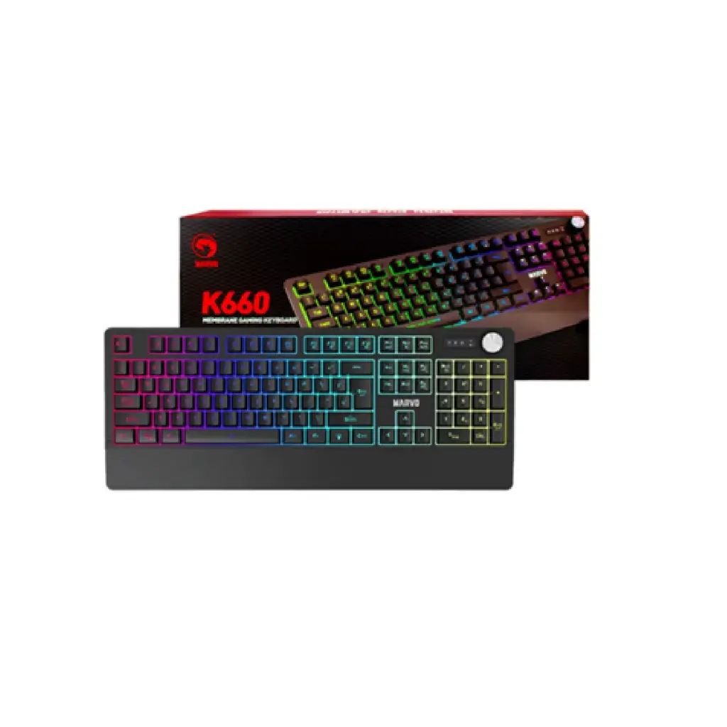 TECLADO MARVO GAMING K660SP MEMBRANA