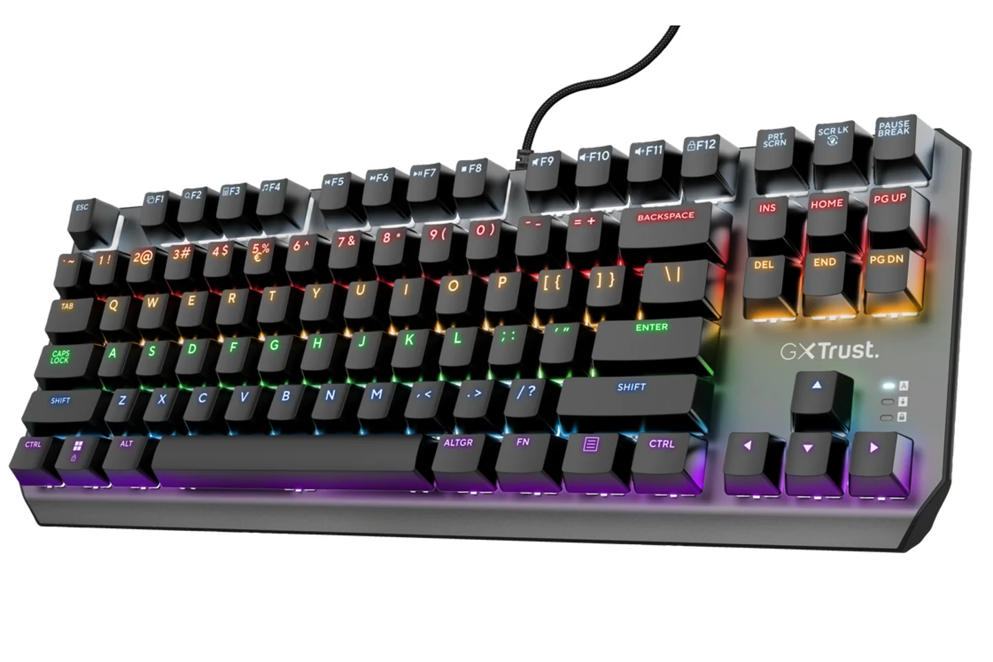 TECLADO TRUST MECANICO GXT 834 CALLAZ TKL RGB