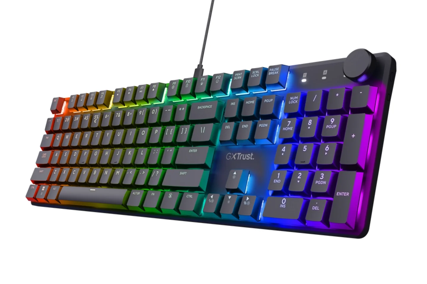 TECLADO TRUST MECANICO GXT 866 TORIX PREMIUM