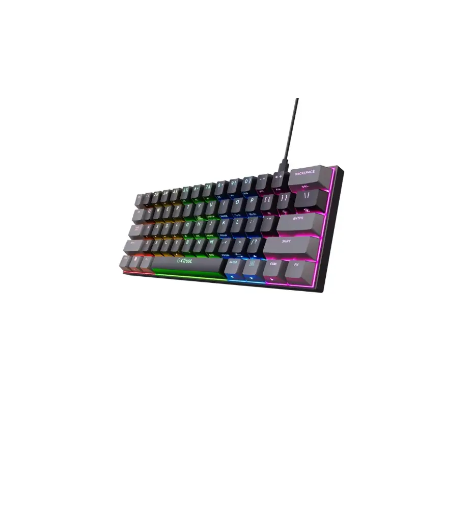 TECLADO TRUST MECANICO GXT 867 ACIRA 60%