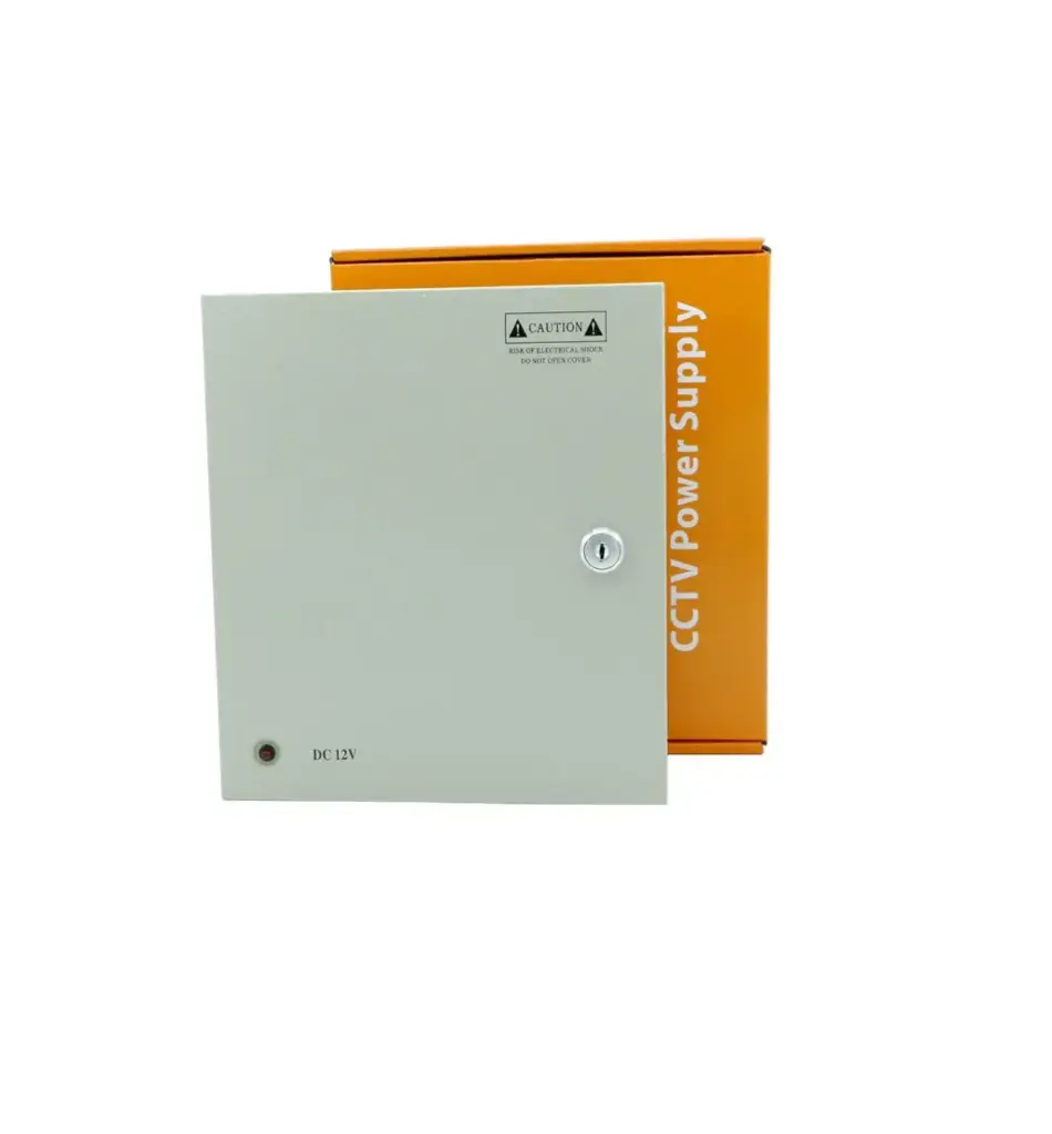 FUENTE DE PODER CENTRALIZADA 12V / 9 CANALES 10 AMP