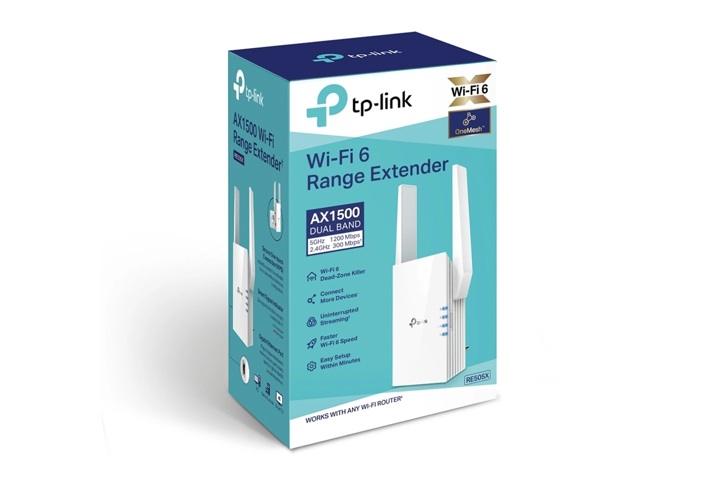 EXTENSOR DE RANGO AX1500 TP-LINK RE505X