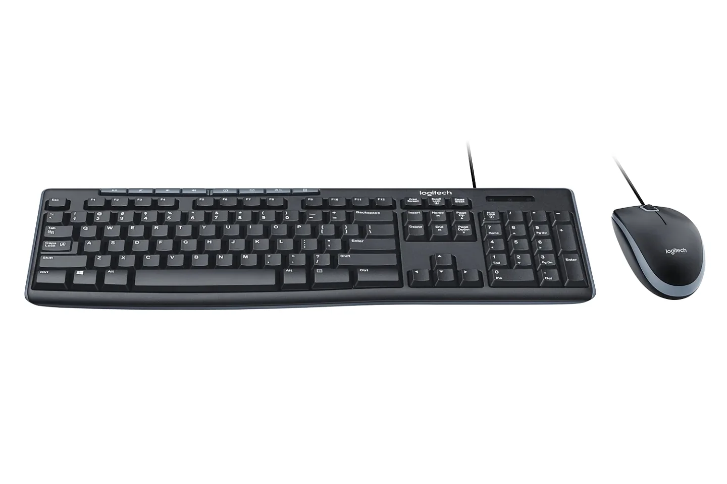 COMBO TECLADO MOUSE LOGITECH MK200 MEDIA USB ALAMBRICO ESPAÑOL