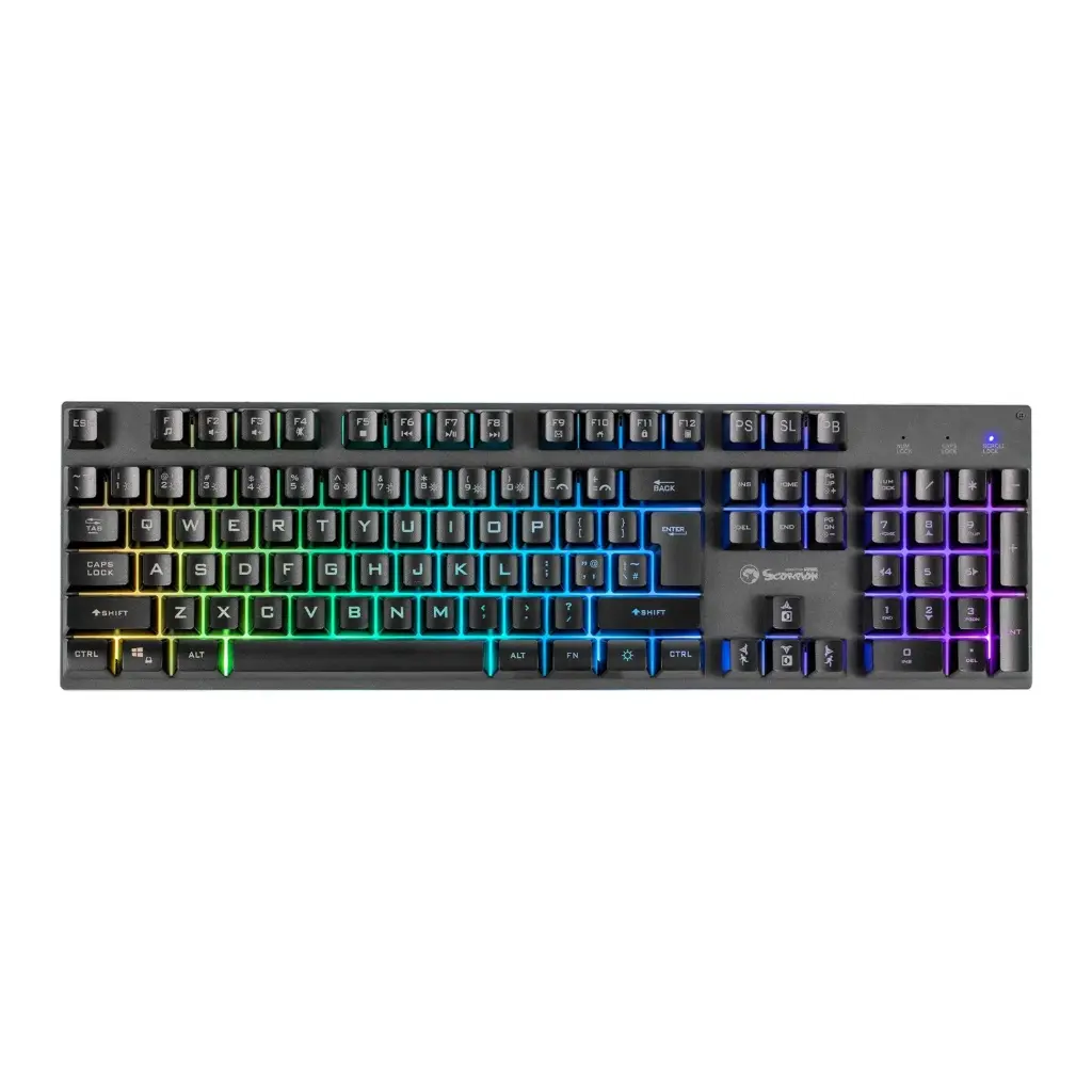 TECLADO MARVO SOLDAT 20 K604 SP USB MEMBRANA
