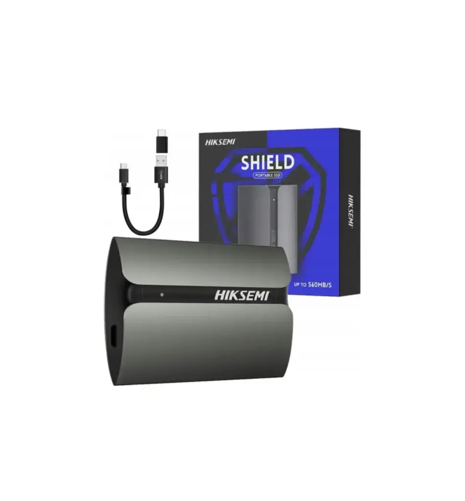 DISCO EXTERNO HIKSEMI SHIELD 1TB USB/TIPO/C 3.2 
