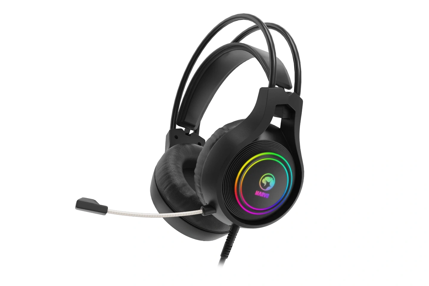 AUDIFONO MARVO TACTIC 30 HG8921 MIC RGB
