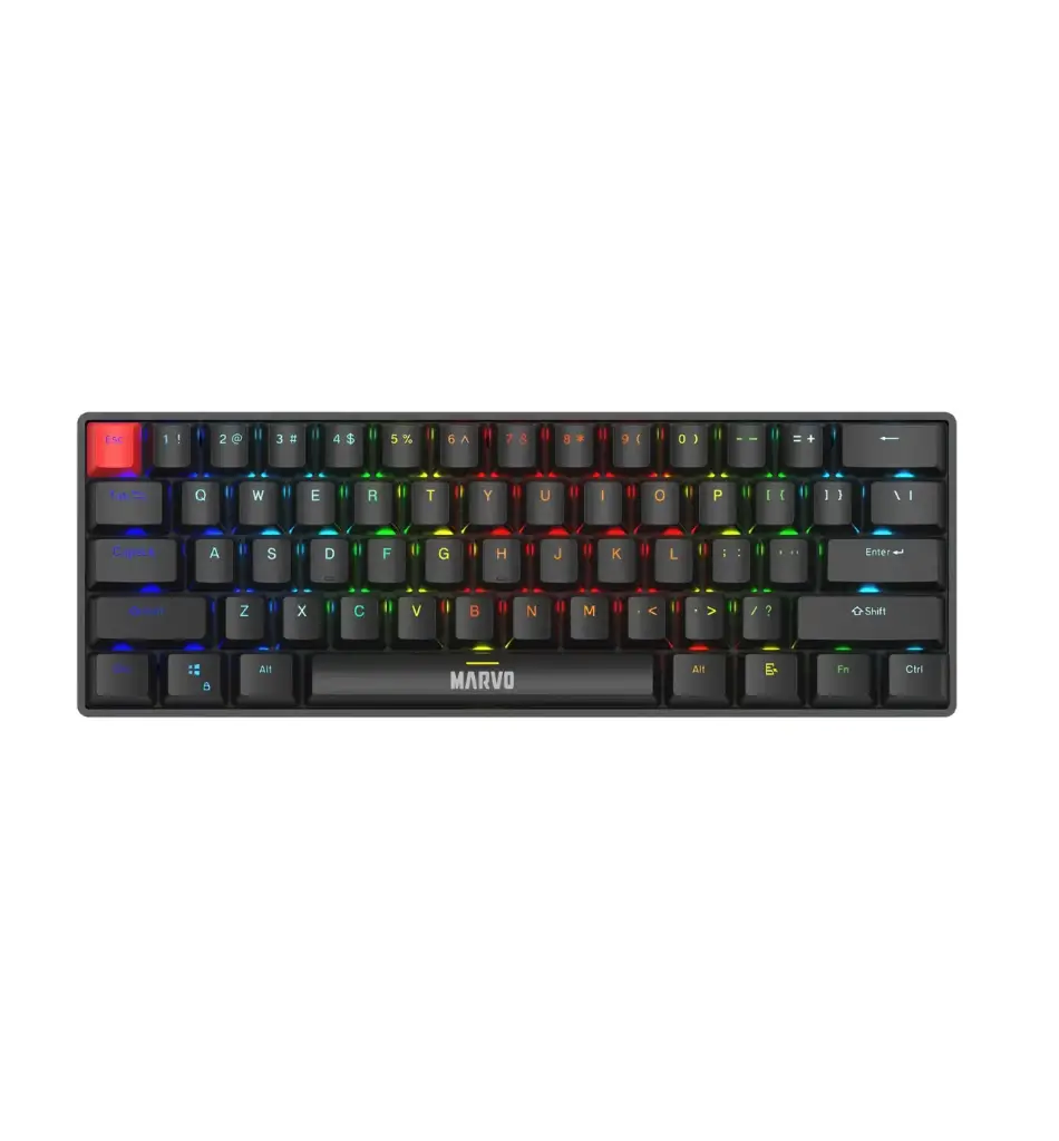 TECLADO MARVO MECANICO KG933G SP SABER 61