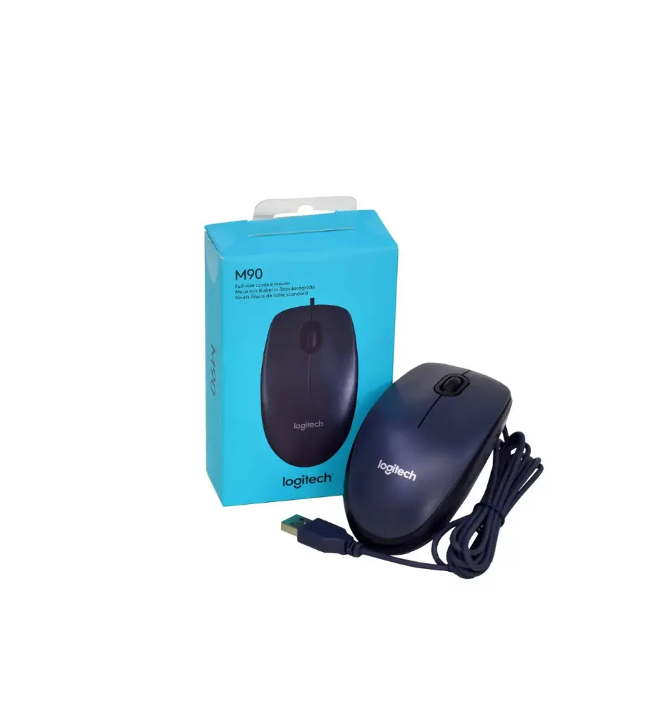 MOUSE USB LOGITECH M90 BLUE