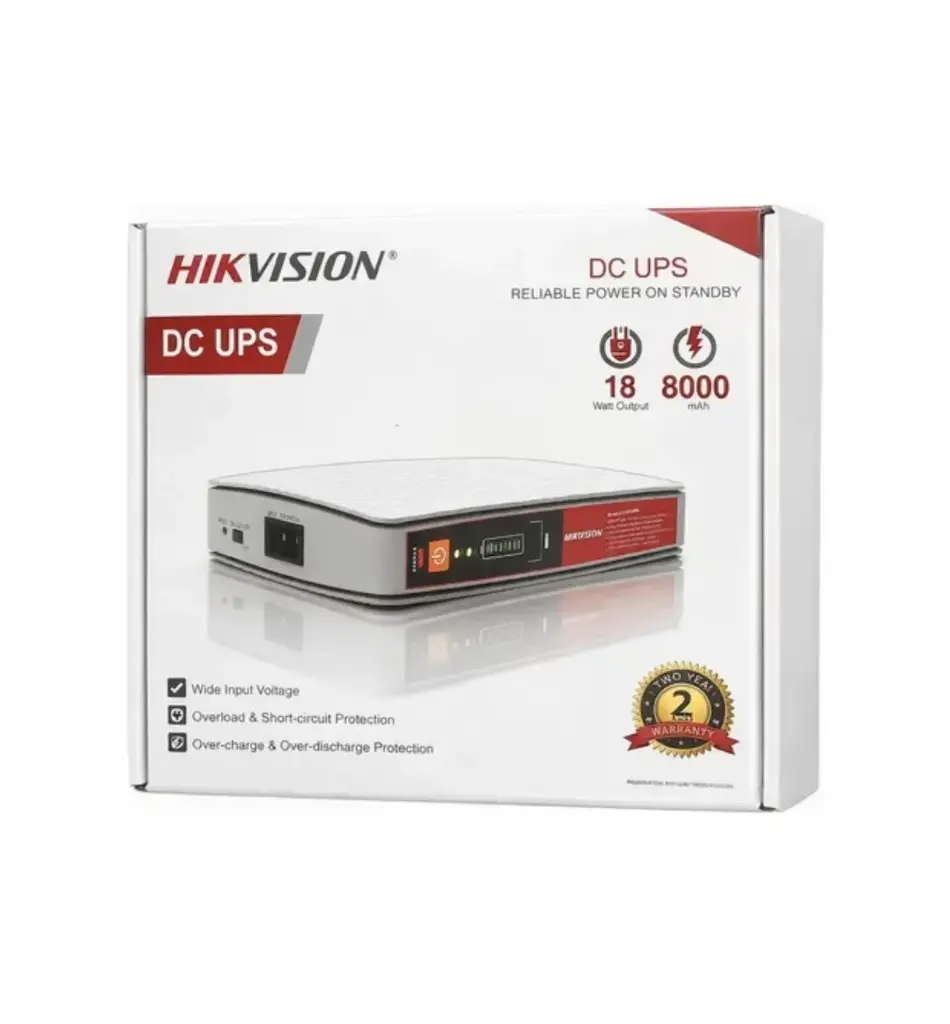 MINI UPS HIKVISION POE-15V-9V-12V 8000 MAH 18W