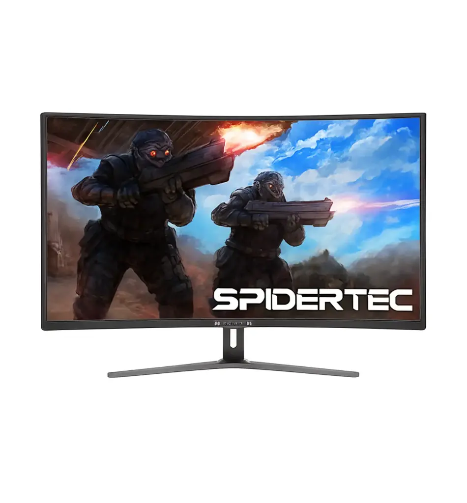 MONITOR SPIDERTEC 24 LED FHD HDMI-VGA 1080P 180HZ  CURVO GAMING