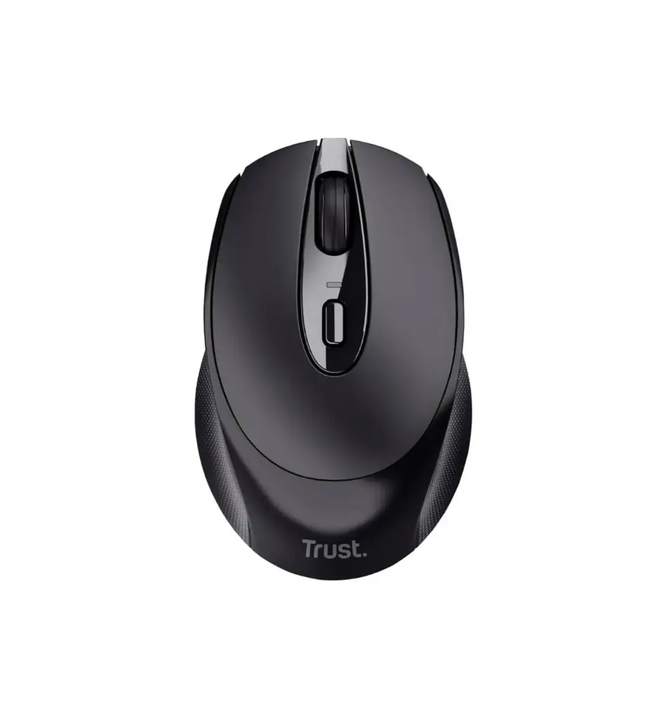 MOUSE TRUST ZAYA INALAMBRICO RECARGABLE NEGRO DPI 800 - 1600  23809 