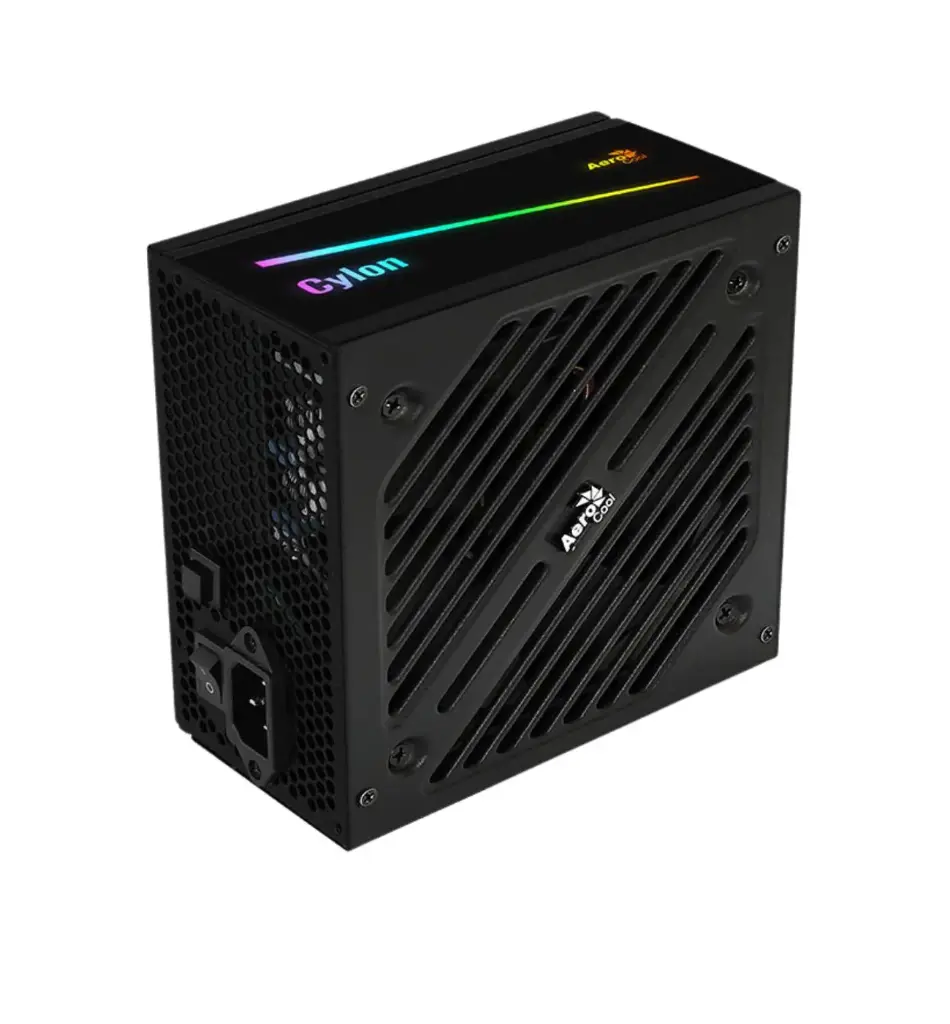 FUENTE DE PODER  AEROCOOL CYCLON 600W FULL RANGE 80 PLUS BRONZE ARGB