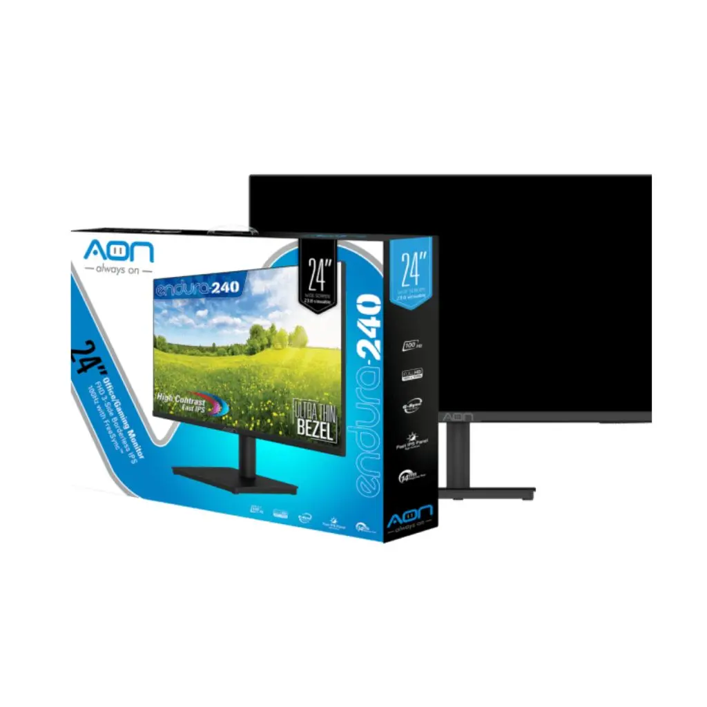 MONITOR AON ENDURA-240 24" FHD 1920X1080P 100HZ 1.4MS AO-MO-1002