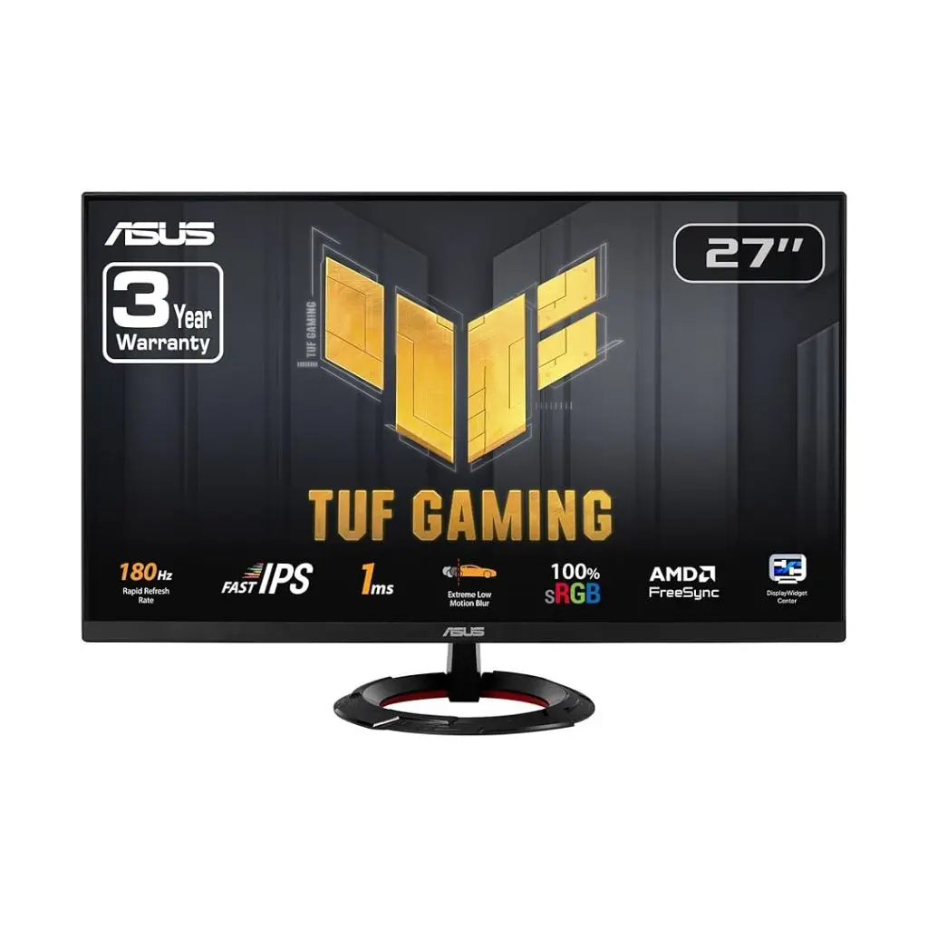 MONITOR ASUS 27" TUF GAMING 1080P FULL HD 1920X1080  144HZ IPS 1MS FREESYNC HDMI - DP VG279QE5A