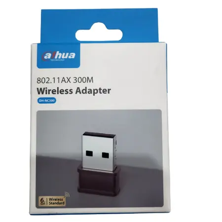 ANTENA USB WiFi 6 DAHUA DH-NC300 802.11AX 300M