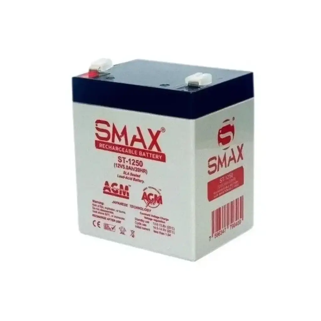 BATERIA DE GEL SMAX 12V 5Ah