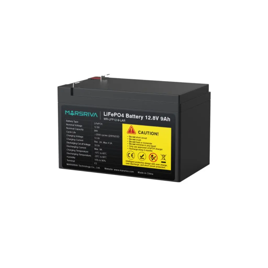 BATERIA LITIO12V 9Ah MARSRIVA  